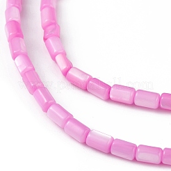 Натуральные пресноводные окрашенные бусы из ракушек&nbsp;SHEL-M018-12-10