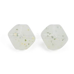 Непрозрачные акриловые бусины в стиле мраморного камня&nbsp;OACR-G009-02C