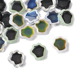 20шт 5 цвета стеклянные бусины&nbsp;GLAA-FS0002-53