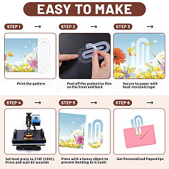 40 шт. прозрачная акриловая скрепка&nbsp;AJEW-GL0003-05