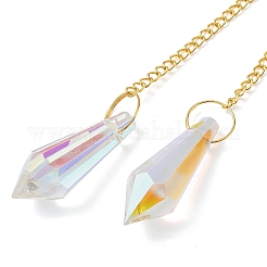 Eiserne Raute & natürliche Amethyst-Sonnenfänger&nbsp;HJEW-F025-04G-01