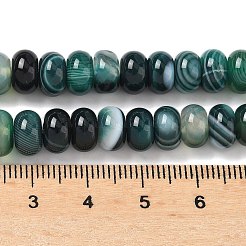 Brins de perles d'agate à bandes naturelles&nbsp;G-F790-I01-01R