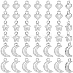 60 шт. 3 стиля подвески из нержавеющей стали 304&nbsp;STAS-BBC0007-23