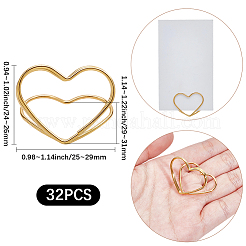 32 шт. мини-железные держатели для карточек&nbsp;ODIS-SP0001-08G