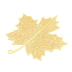 Латунные филигранные большие кулоны&nbsp;KKC-T003-21G