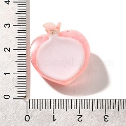 Гальваническое покрытие УФ-лампой непрозрачные фруктовые смоляные кабошоны CRES-U004-03E