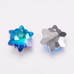 K9 vidrio Colgantes de rhinestone&nbsp;GLAA-F083-03C-02