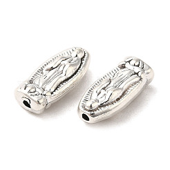 Сплавочные овальные бусины тибетского стиля &nbsp;PALLOY-M217-10AS