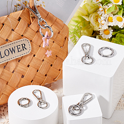 DIY-Schlüsselanhänger-Verschluss-Sets&nbsp;DIY-SP0003-47P