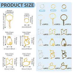 DIY Schlüsselbund machen Kits&nbsp;DIY-TA0018-85