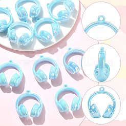 Pendentifs acryliques opaques de placage uv&nbsp;SACR-FZC0001-001B