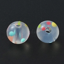 Perle di silicone ecologiche per uso alimentare&nbsp;SIL-WH0006-04A