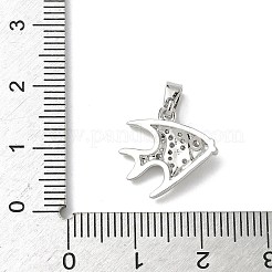 Латунные микро проложить кубического циркония подвески&nbsp;KK-I371-21P