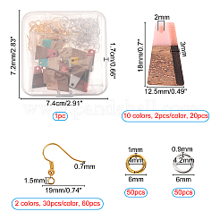 Наборы для изготовления сережек с подвесками своими руками&nbsp;DIY-OC0005-13