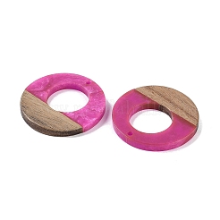 Подвески из смолы и дерева&nbsp;WOOD-F015-14F