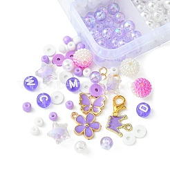 Круглые акриловые и стеклянные бусины своими руками&nbsp;DIY-FS0006-29C