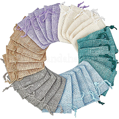Pochettes en toile de jute&nbsp;ABAG-BC0001-13