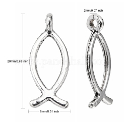 Pendentifs en alliage de style tibétain&nbsp;X-LF0394Y