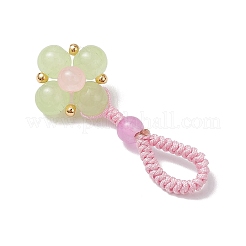 Украшения из искусственного нефрита&nbsp;HJEW-JM03148-05