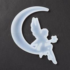 Силиконовые Молды для леденцов в форме феи и луны&nbsp;LS-DIY-D069-05