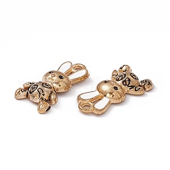 Pendentifs d'émail en alliage&nbsp;LS-ENAM-C006-06G-05
