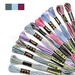 6-слойная полиэфирная нить для вышивания&nbsp;OCOR-FZ0001-01H