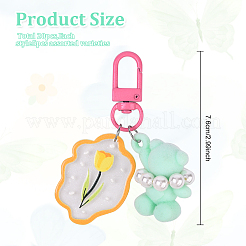 20 шт. подвесные украшения из ракушек и акрила в двух стилях&nbsp;KEYC-YW00214