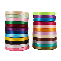 Ruban de satin de couleur unie simple face&nbsp;SRIB-S051-15mm-008