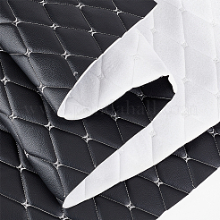 Стеганая ткань из ПВХ с узором в виде ромбов на поролоновой основе&nbsp;FIND-WH0420-138