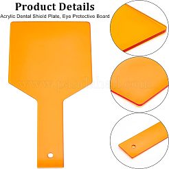 Пластина из акрилового щитка для зубов&nbsp;FIND-WH0099-43