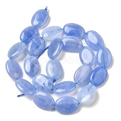 Нити бусин из натурального окрашенного малайзийского нефрита G-B137-A01-01B