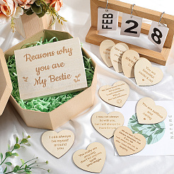 Незаконченная фанерная отделка&nbsp;AJEW-WH20017-79B