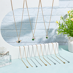 20 шт. набор из 2 цепочек из нержавеющей стали 304&nbsp;MAK-NB0001-19