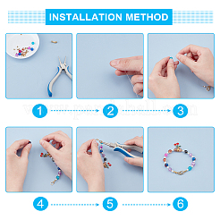 Латунные микро проложить кубического циркония раз за застежками&nbsp;KK-NB0002-35