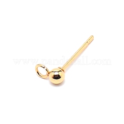 Perno per orecchini a sfera in acciaio inossidabile 304&nbsp;FIND-SZC0006-01D-G