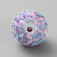 Perline glitter acriliche opache&nbsp;FIND-CJC0010-111A-21