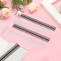 Anelli incernierati per raccoglitori di libri a fogli sciolti in plastica&nbsp;AJEW-GF0015-32B