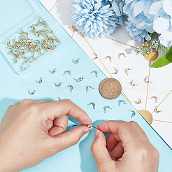 Наконечники бусин из нержавеющей стали 304&nbsp;STAS-UN0002-38A