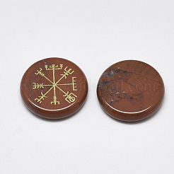 Natürlichen roten Jaspis-Cabochons&nbsp;G-T122-39J