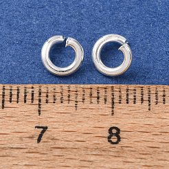 Messing Open Ringe springen&nbsp;KK-G604-08S-10