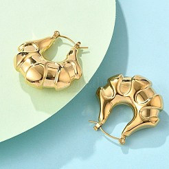 Серьги-кольца из нержавеющей стали 304&nbsp;EJEW-R026-01G