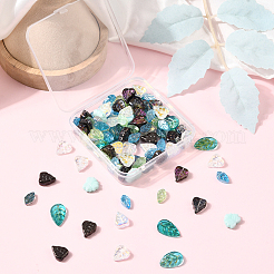 116шт 7 стиля гальванических стеклянных бусин&nbsp;EGLA-SP0001-28