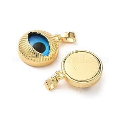 Латунь стекло кулоны&nbsp;KK-P334-05G