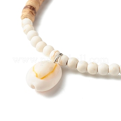 Набор эластичных браслетов Energy Power из синтетической бирюзы (окрашенный) для девочек и женщин&nbsp;BJEW-JB06785