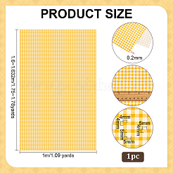 Tissu de coton tartan&nbsp;DIY-WH0671-412A