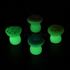 Ornement champignon en résine lumineuse&nbsp;RESI-F045-09A