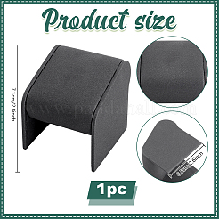 Настольный держатель для часов из искусственной кожи&nbsp;ODIS-WH0007-64A