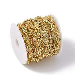 Catena a maglia a farfalla in ottone ecologica fatta a mano&nbsp;CHC-E025-15G