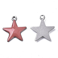 201 подвеска из нержавеющей стали с эмалью&nbsp;X-STAS-N088-14I