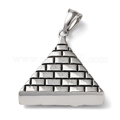 Ionenplattierung (IP) 304 Edelstahlanhänger&nbsp;STAS-D067-10AS